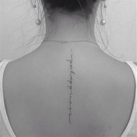 spine tattoo women|minimalist spine tattoos for women.